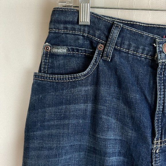 Cinch Womens Jenna Stretch Mid Rise SlimFit Boot Cut Denim Jeans Size 30/9 - Picture 2 of 15